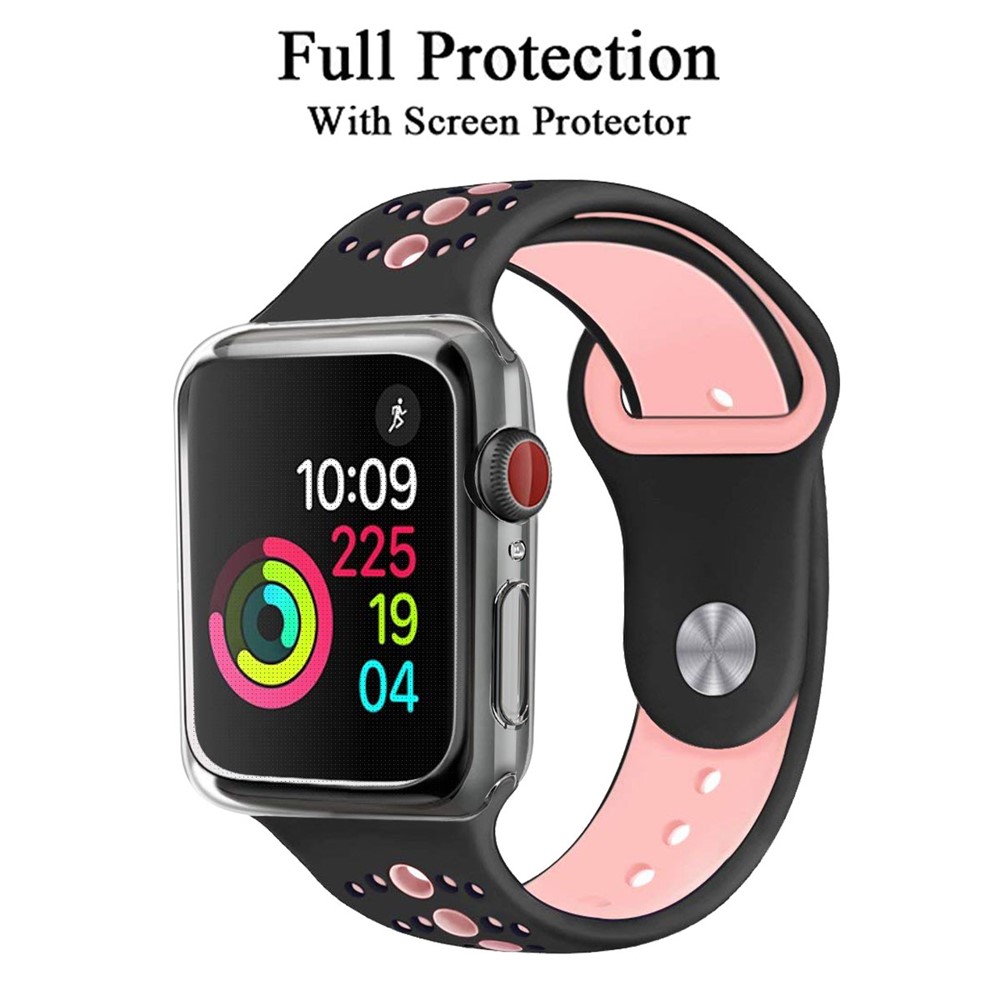 Мягкая Прозрачная Оболочка Корпуса TPU Точные Вырезы Для Apple Watch Series 4 40 мм