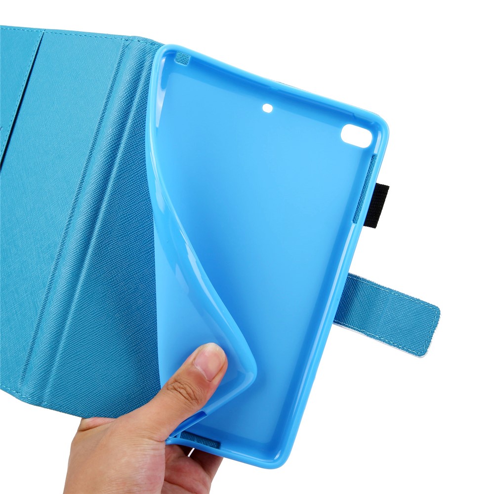 Wallet Stand Pattern Printing Leather Cover Shell for iPad 9.7 (2018)/9.7 (2017)/Air 2/Air - Cat-10