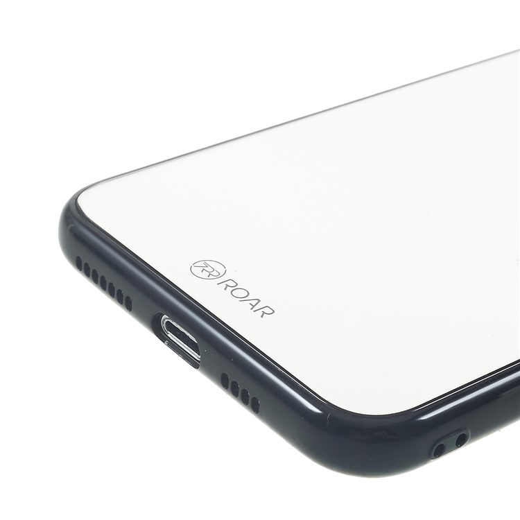 ROAR KOREA Mirror Surface Tempered Glass Back + TPU Hybrid Cover Case for iPhone XS Max 6.5 inch-5