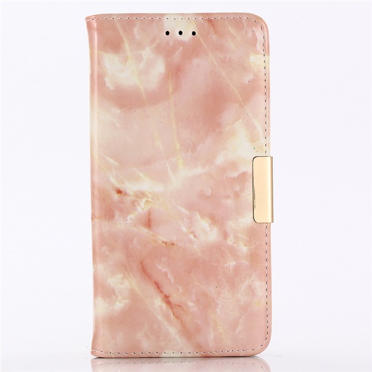 

Marble Texture Wallet Leather Shell With Stand for iPhone XR 6.1 inch - Pink, iPhone XR 6.1 inch