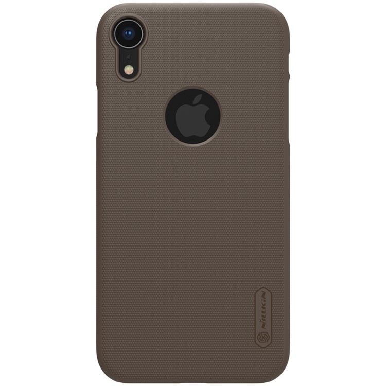 

NILLKIN Super Matte Shield Plastic Hard Back Casing (with Apple Logo Cutout) for iPhone XR 6.1 inch - Coffee, iPhone XR
