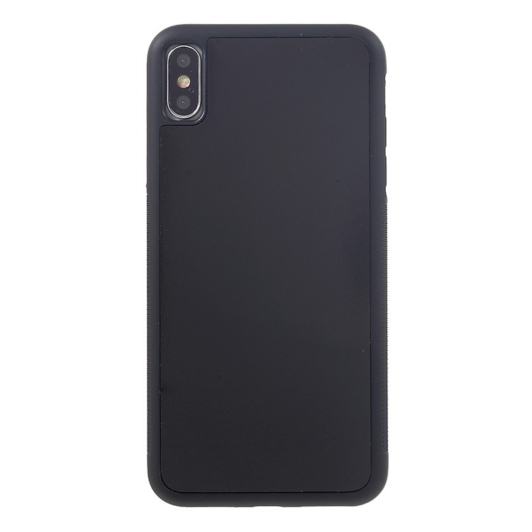 Magic Stick to Mirror Whiteboard Anti-Gravity Case for iPhone XS Max 6.5 inch - Black-2