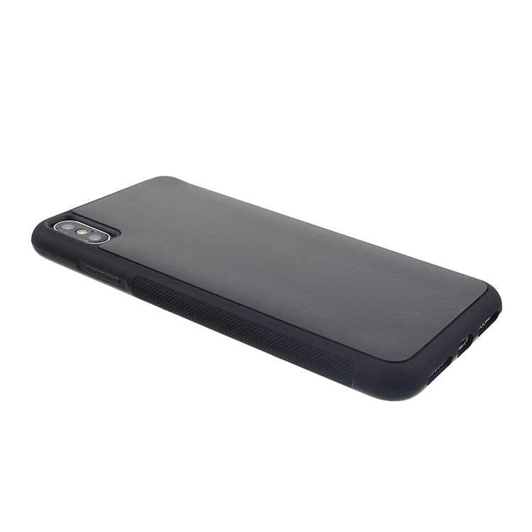 Magic Stick to Mirror Whiteboard Anti-Gravity Case for iPhone XS Max 6.5 inch - Black-3