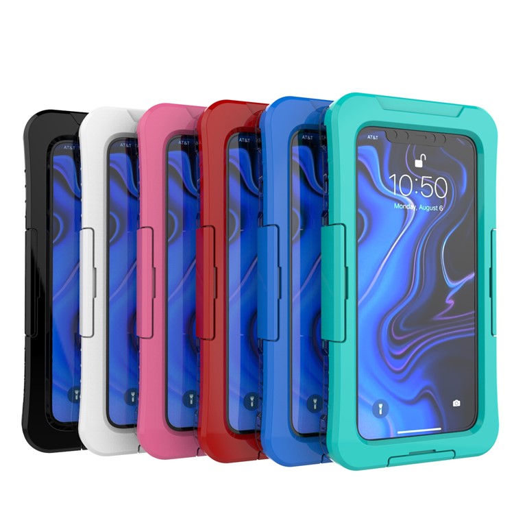10m Underwater Waterproof Protection Casing for iPhone XS Max 6.5 inch Dirt/Dust/Snow Proof Case - Black-4