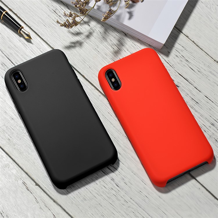 HOCO Pure Series Rubberized PC + Silicone Hybrid Case for iPhone XS 5.8 inch - Black-5