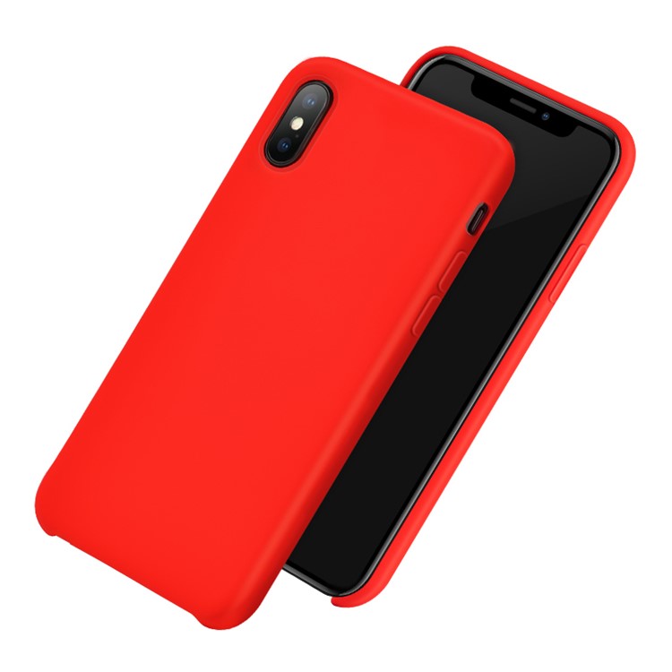 iphone xs silicone case red iphone xs silicone case red