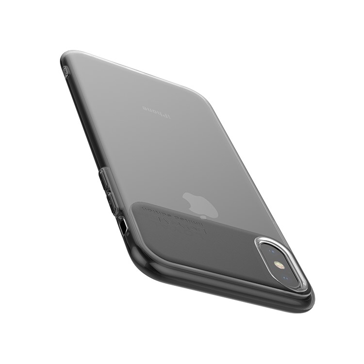 HOCO Water Rhyme Series Soft TPU Protective Case for iPhone XS / iPhone X 5.8 inch - Black-2