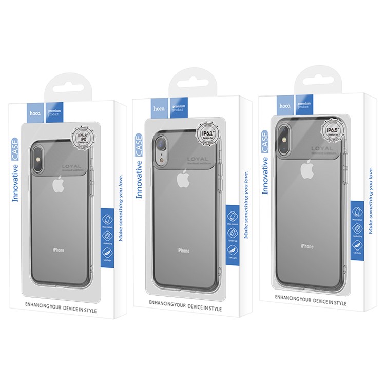 HOCO Water Rhyme Series Soft TPU Protective Case for iPhone XS / iPhone X 5.8 inch - Black-6