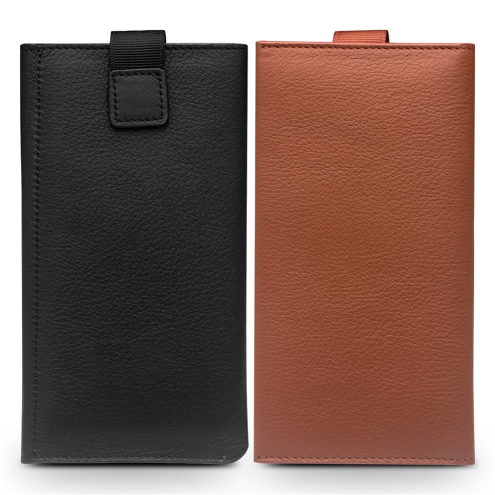 QIALINO Rindleder Ledertasche Brieftasche Handytasche Für IPhone XR 6.1 Zoll - Braun-10