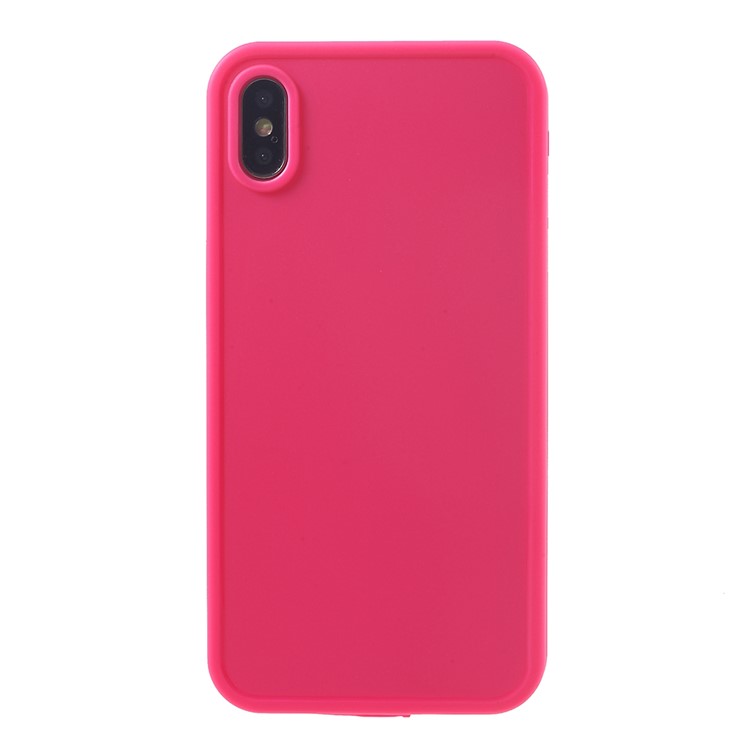

Snap-on Daily Waterproof Protective Phone Shell for iPhone XS Max 6.5 inch - Rose
