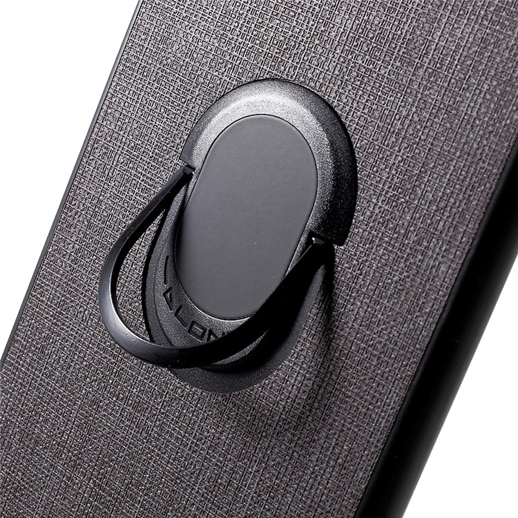 Extraordinary Series PC TPU Hybrid Case with Kickstand for for iPhone XR 6.1 inch Business Style Phone Cover - Black-10