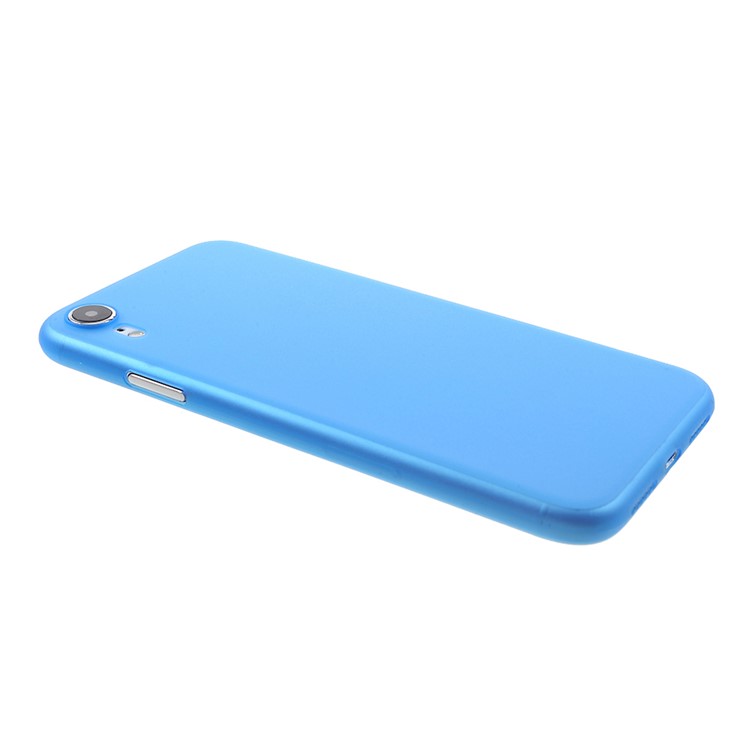Cáscara Protectora Mate De Teléfono Celular De PC Ultra Delgada Para IPhone XR 6.1 Pulgadas - Azul-4