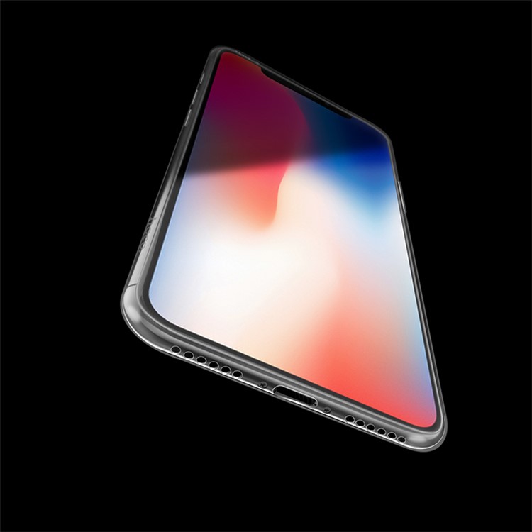 HOCO Light Series Transparent Soft TPU Phone Case for iPhone XR 6.1 inch - Grey-4