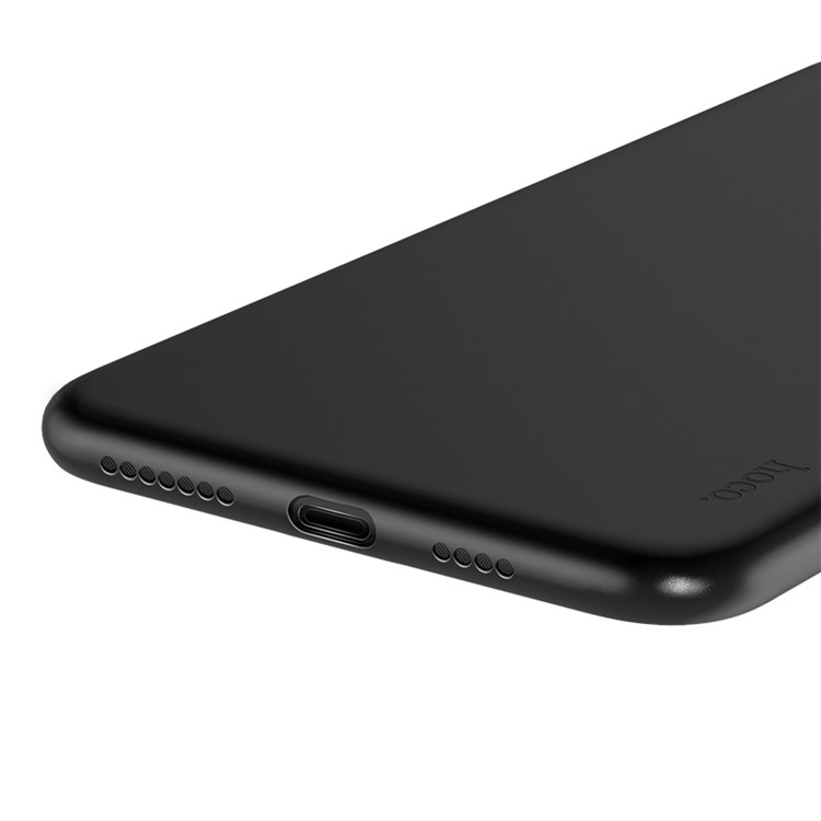 HOCO 0.35mm Ultra-thin Matte PP Phone Cover for iPhone XS Max 6.5 inch - All Black-2