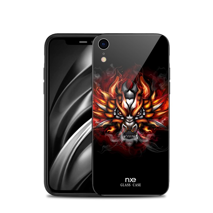 Стеклянный чехол nxe для iphone xr