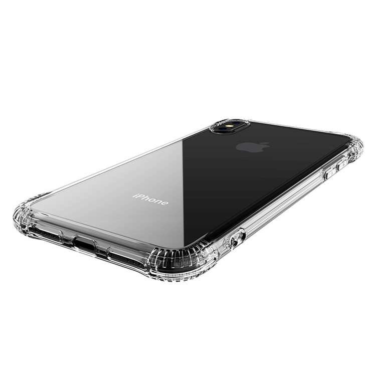 HOCO Armor Series Case Air Cushion Drop-proof TPU Cover for iPhone XS Max 6.5 inch - Transparent-3