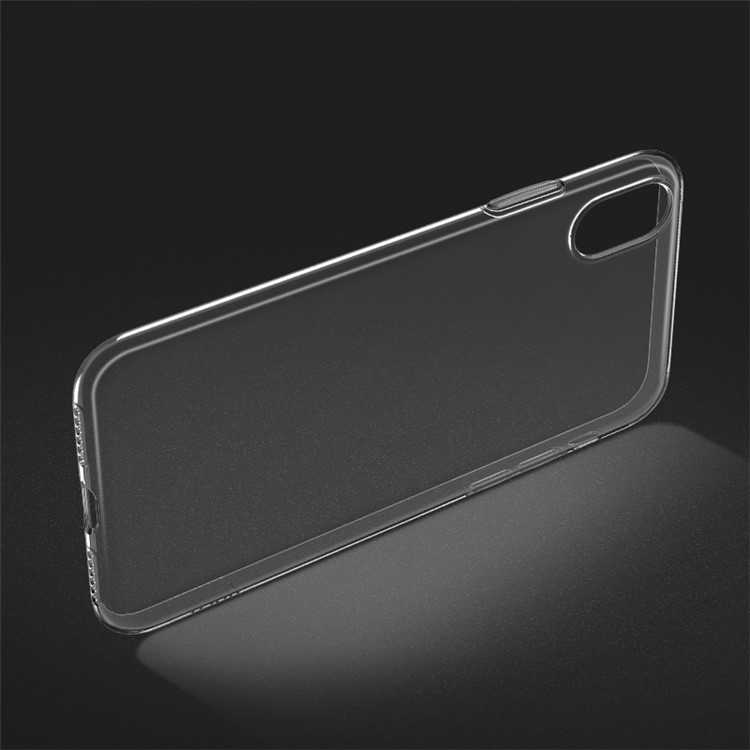 HOCO Light Series Transparent Soft TPU Phone Case for iPhone XS Max 6.5 inch - Transparent-4