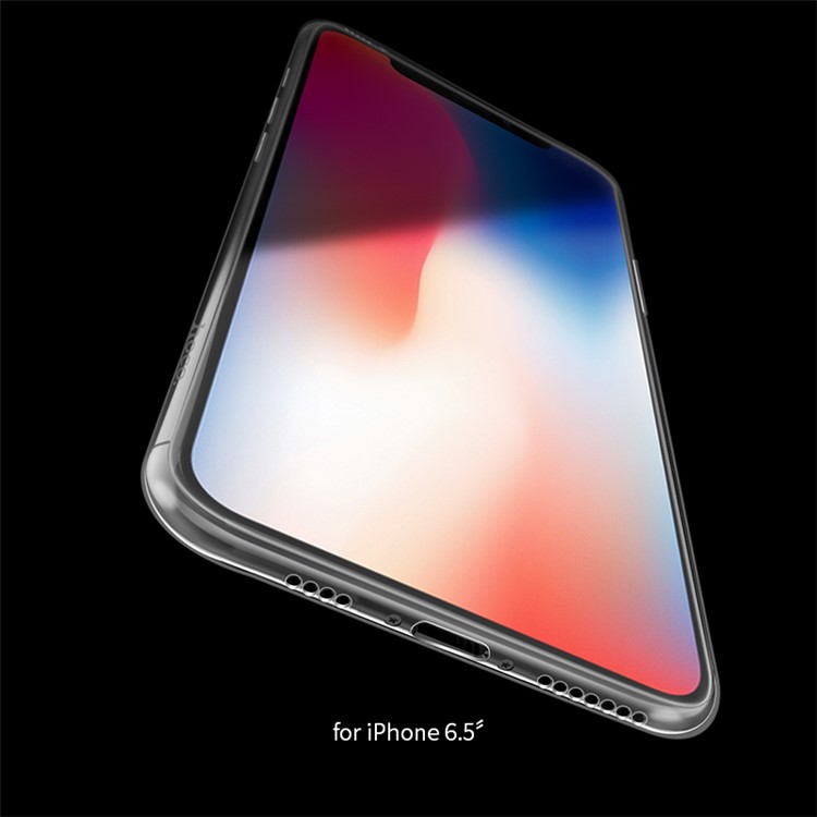 HOCO Light Series Transparent Soft TPU Phone Case for iPhone XS Max 6.5 inch - Transparent-5