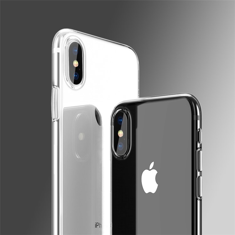 HOCO Light Series Transparent Soft TPU Phone Case for iPhone XS Max 6.5 inch - Transparent-6