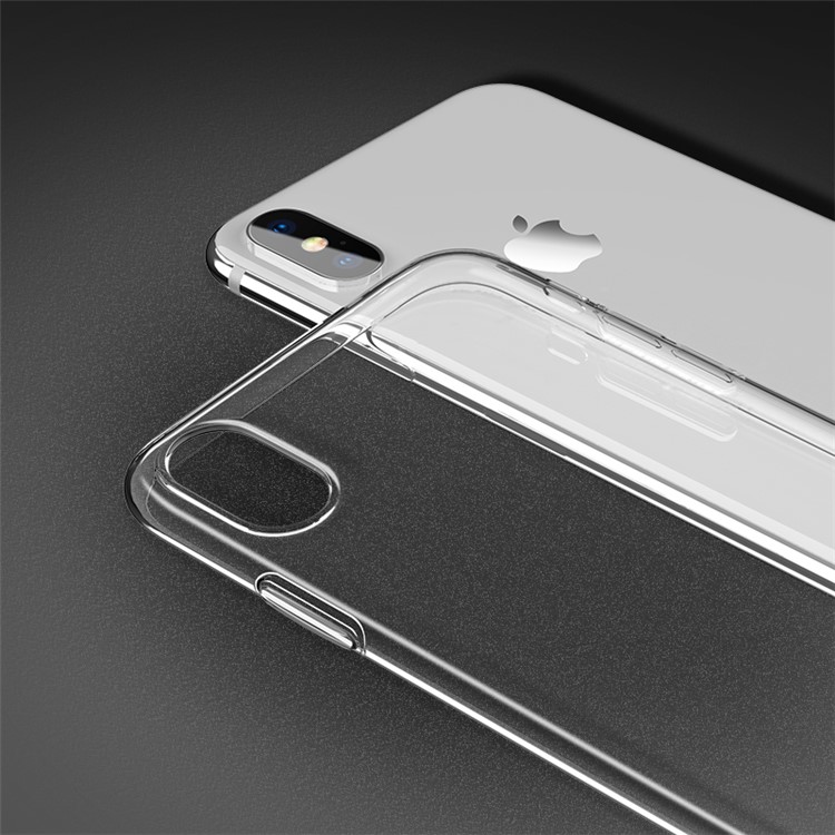 HOCO Light Series Transparent Soft TPU Phone Case for iPhone XS Max 6.5 inch - Transparent-7