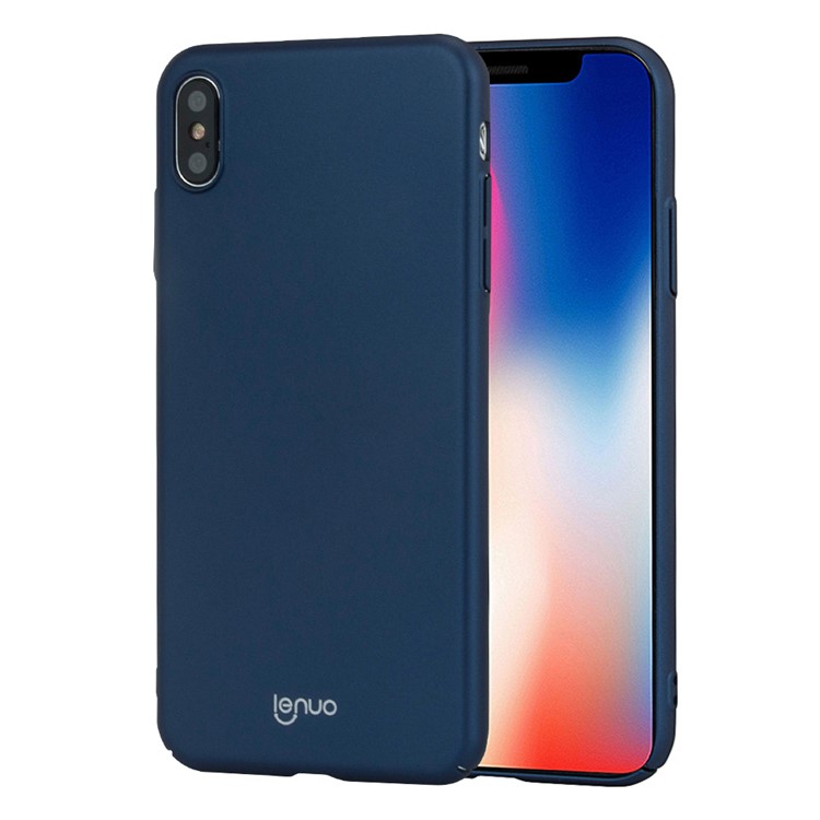 

LENUO Leshield Серия Шелковистый Сенсорный ПК Защитный Чехол Для Iphone XS Max 6.5 Inch - Синий, iPhone XS Max