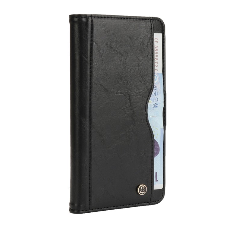 Funda De Piel Desmontable Con Monedero Múltiple 2 En 1 + Carcasa Trasera De TPU Para IPhone XR De 6,1 Pulgadas - Negro-6