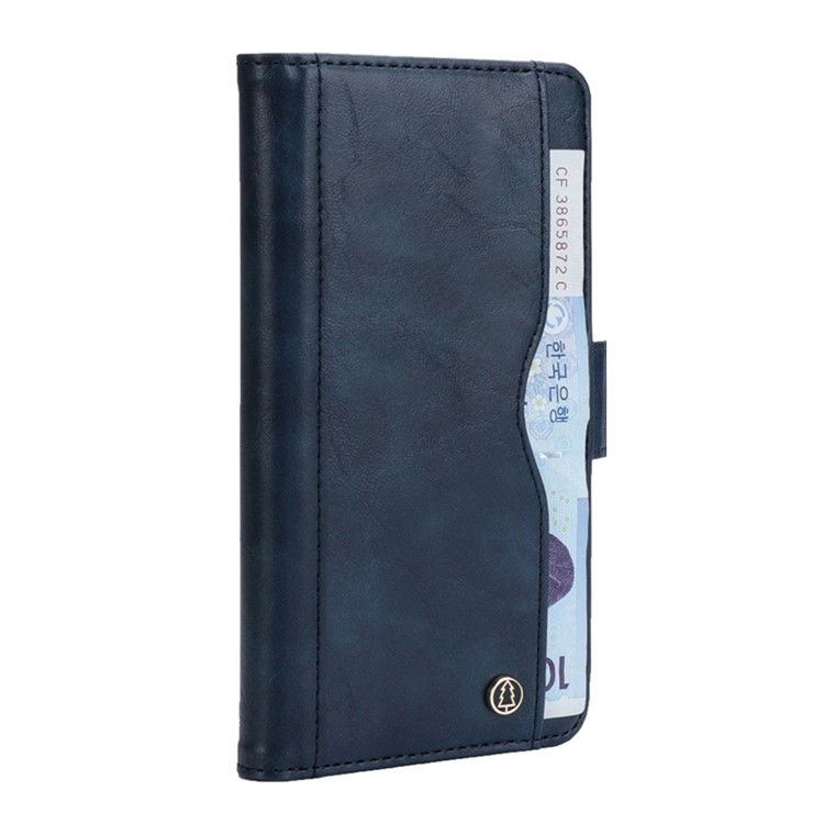 Removable 2-in-1 Multi-slot Wallet Leather Casing +TPU Back Shell for iPhone XR 6.1 inch - Blue-6