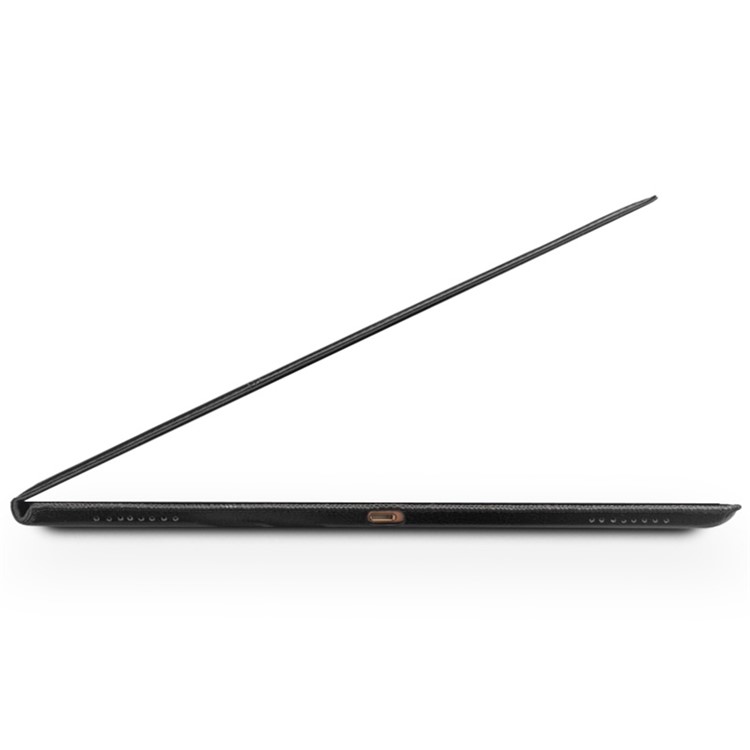 QIALINO Smart Genuine Leather Case Stand for iPad Pro 12.9 inch - Black-3