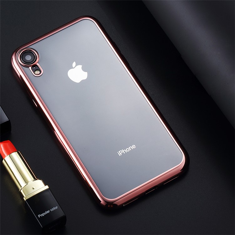 

BENKS Electroplating Soft TPU Shell for iPhone XR 6.1 inch - Rose Gold, iPhone XR 6.1 inch