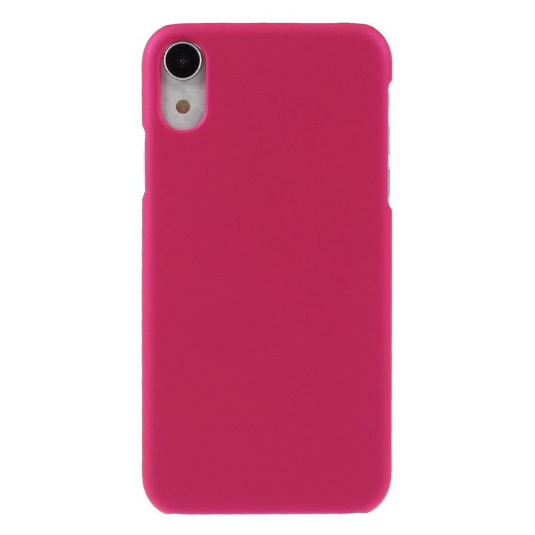 Прорезиненный жесткий диск пк для iphone xr 6.1 inch - роза