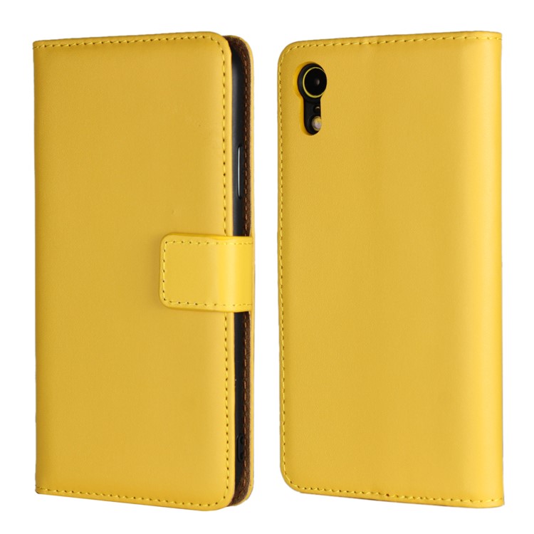 iphone xr case leather yellow iphone xr case leather yellow