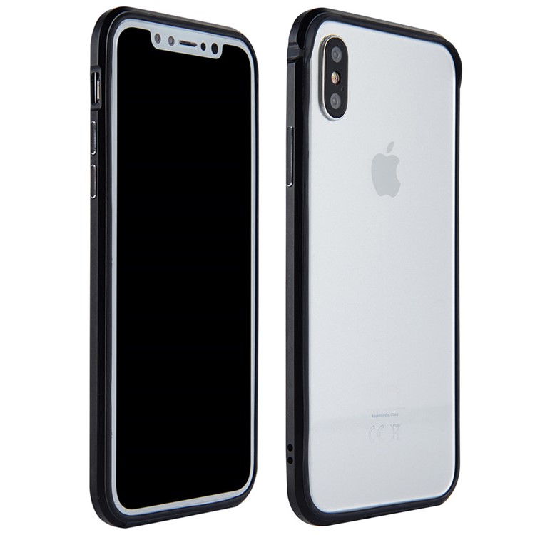 

SULADA Electroplating Aluminium Alloy + TPU Bumper Case for iPhone XS Max 6.5 inch - Black, iPhone XS Max