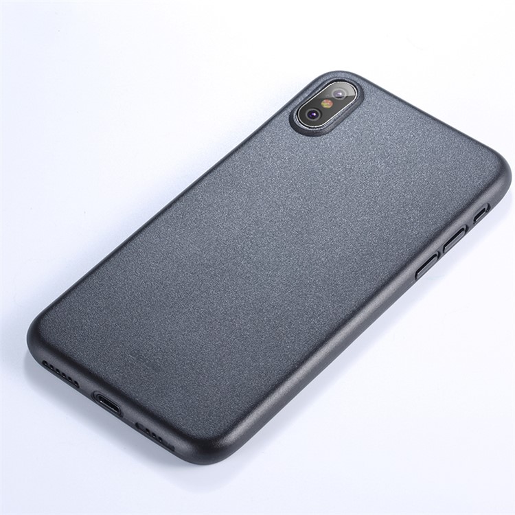 BENKS Magic Lollipop 0.4mm Ultra-thin Matte PP Phone Case for iPhone XS 5.8 inch - All Black-4