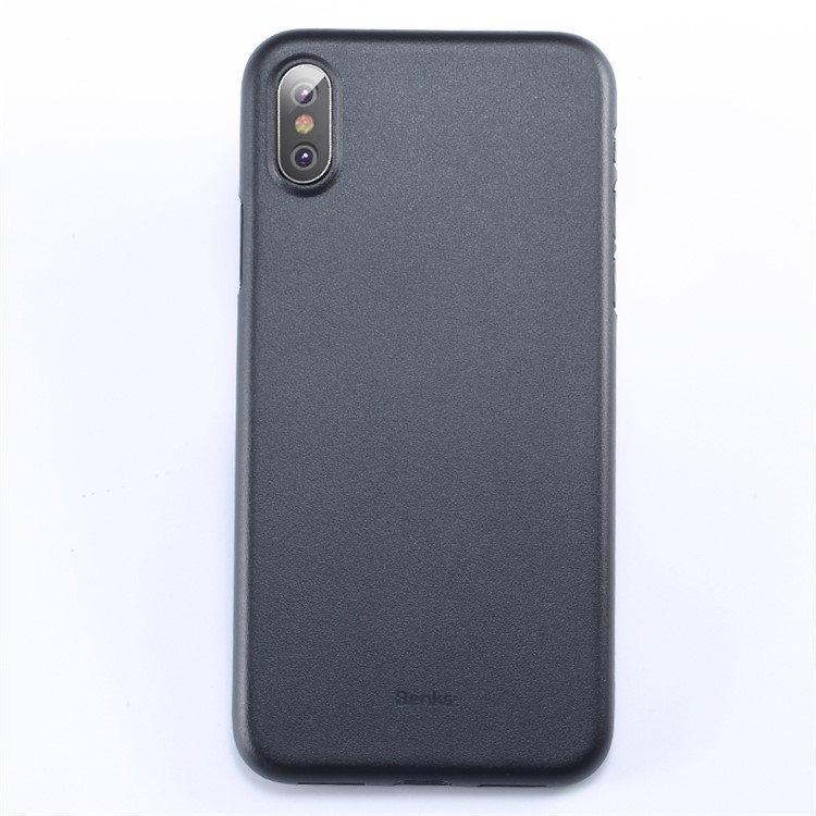 BENKS Magic Lollipop 0.4mm Ultra-thin Matte PP Phone Case for iPhone XS 5.8 inch - All Black-5