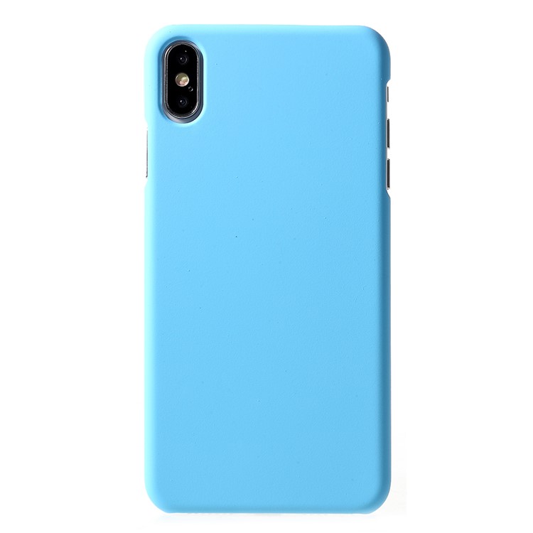 

Прорезиненный Жесткий Корпус Для ПК Для Iphone XS Max 6.5 Inch - Нежно Голубые, iPhone XS Max 6.5 inch