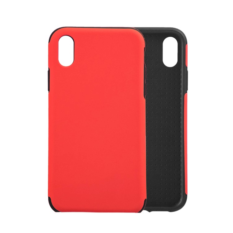 

Кожа PU Покрыла Оболочку Телефона TPU Anti-drop Для Iphone XR 6.1 Дюйма - Красный, iPhone XR