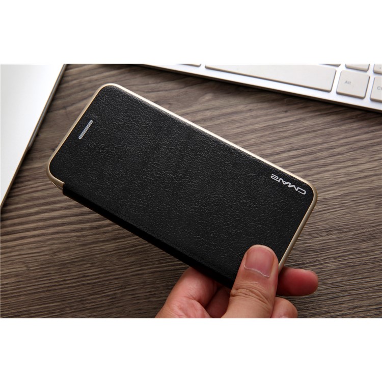 CMAI2 Leather Stand Case with Card Slot for iPhone XS Max 6.5 inch - Black-18