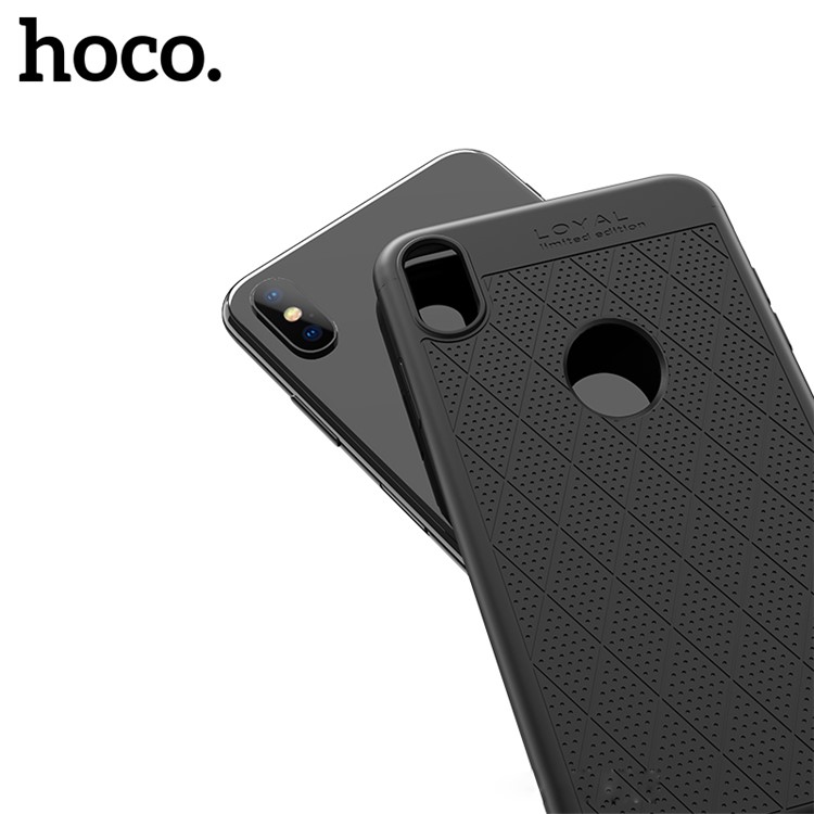 HOCO Admire Series 0.8mm Soft Matte TPU Case for iPhone XS/X 5.8 inch - Black-4