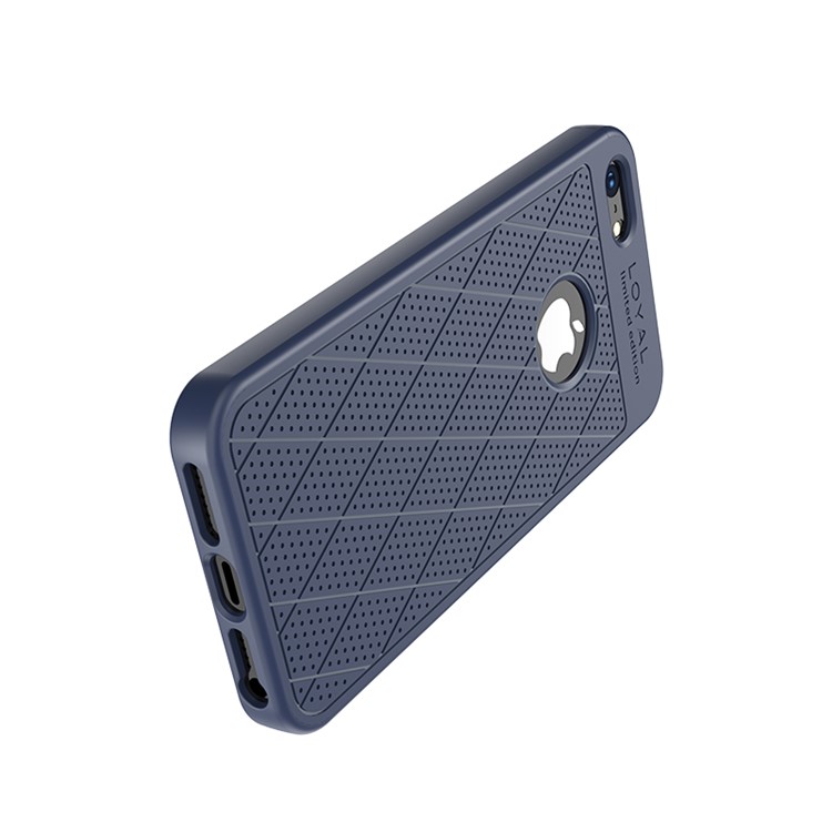 HOCO Bewundern Reihe 0.8mm Weiche Matte TPU Shell Für Iphone Se / 5s / 5 - Blau-3