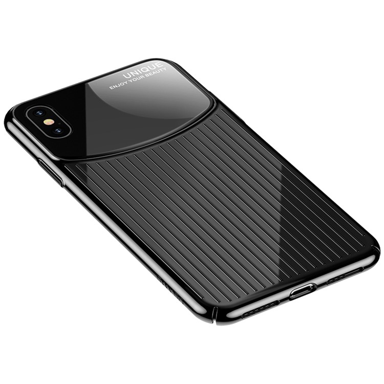 USAMS PC + Clear Acrylic Combo Phone Shell for iPhone XS 5.8 inch - Transparent-2