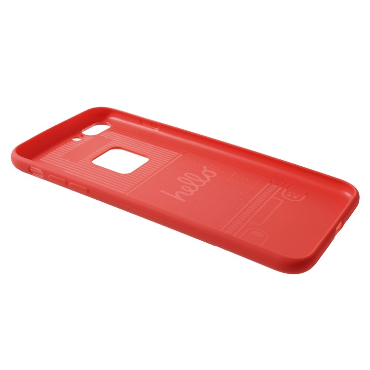 3D Mobile Mainboard Patten TPU Case for iPhone 8 Plus / 7 Plus - Red-4