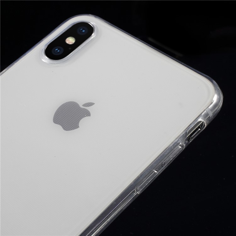 Ultra Thin Clear Soft TPU Case Cover for iPhone XS / X 5.8 inch-3