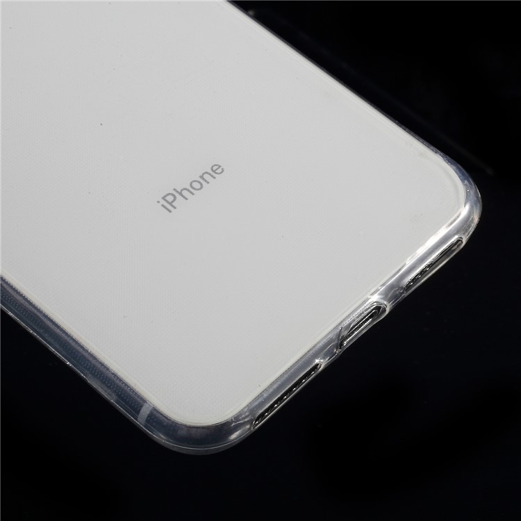 Ultra Thin Clear Soft TPU Case Cover for iPhone XS / X 5.8 inch-4