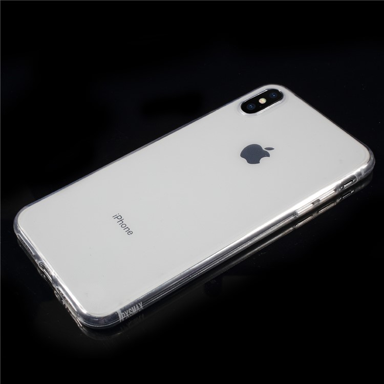 Ultra Thin Clear Soft TPU Case Cover for iPhone XS / X 5.8 inch-5