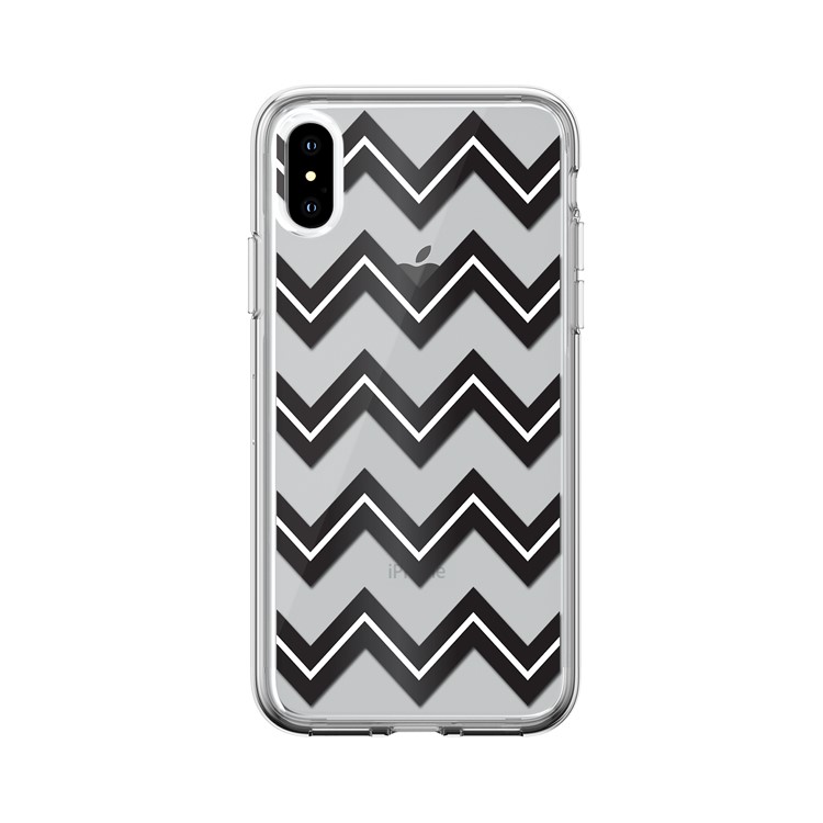 DEVIA IML Woven Pattern PC Back Case for iPhone XS Max 6.5 inch - Black-1