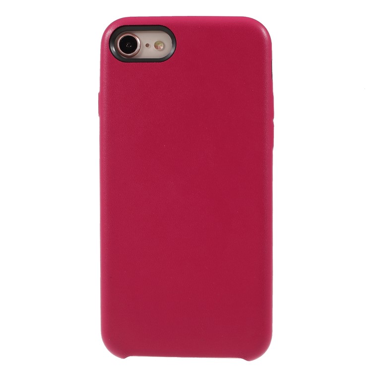 

PU Leather Coated PC Back Phone Casing for iPhone 8 / 7 4.7 inch - Rose, iPhone 8