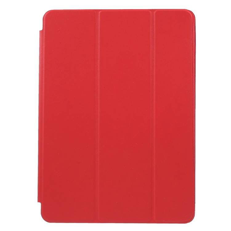 Tri-fold Stand Smart Leather Tablet Protection Casing for iPad 9.7-inch (2018) / 9.7-inch (2017) - Red-2