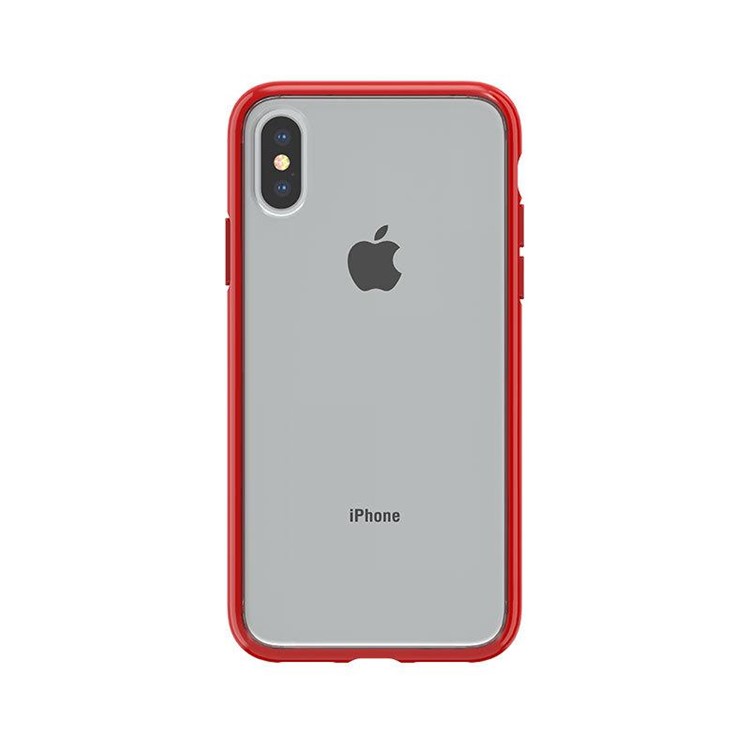 

COMMA Anti-drop Hard Plastic Phone Shell for iPhone XS / X 5.8 inch - Red, iPhone XS 5.8 inch