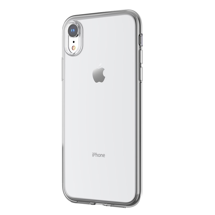 DEVIA Shock-proof Soft TPU Back Case for iPhone XR 6.1 inch - Transparent-4