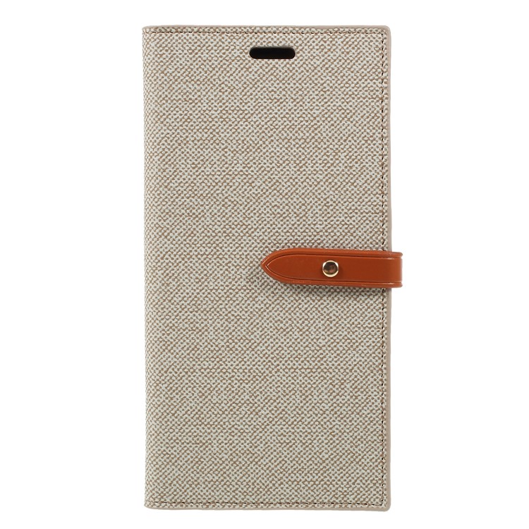

MERCURY GOOSPERY Milano Diary Leather Protective Phone Cover for iPhone XS Max 6.5 inch - Khaki